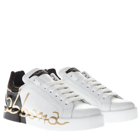 dolce gabbana white and black shoes|dolce and gabbana shoes sale.